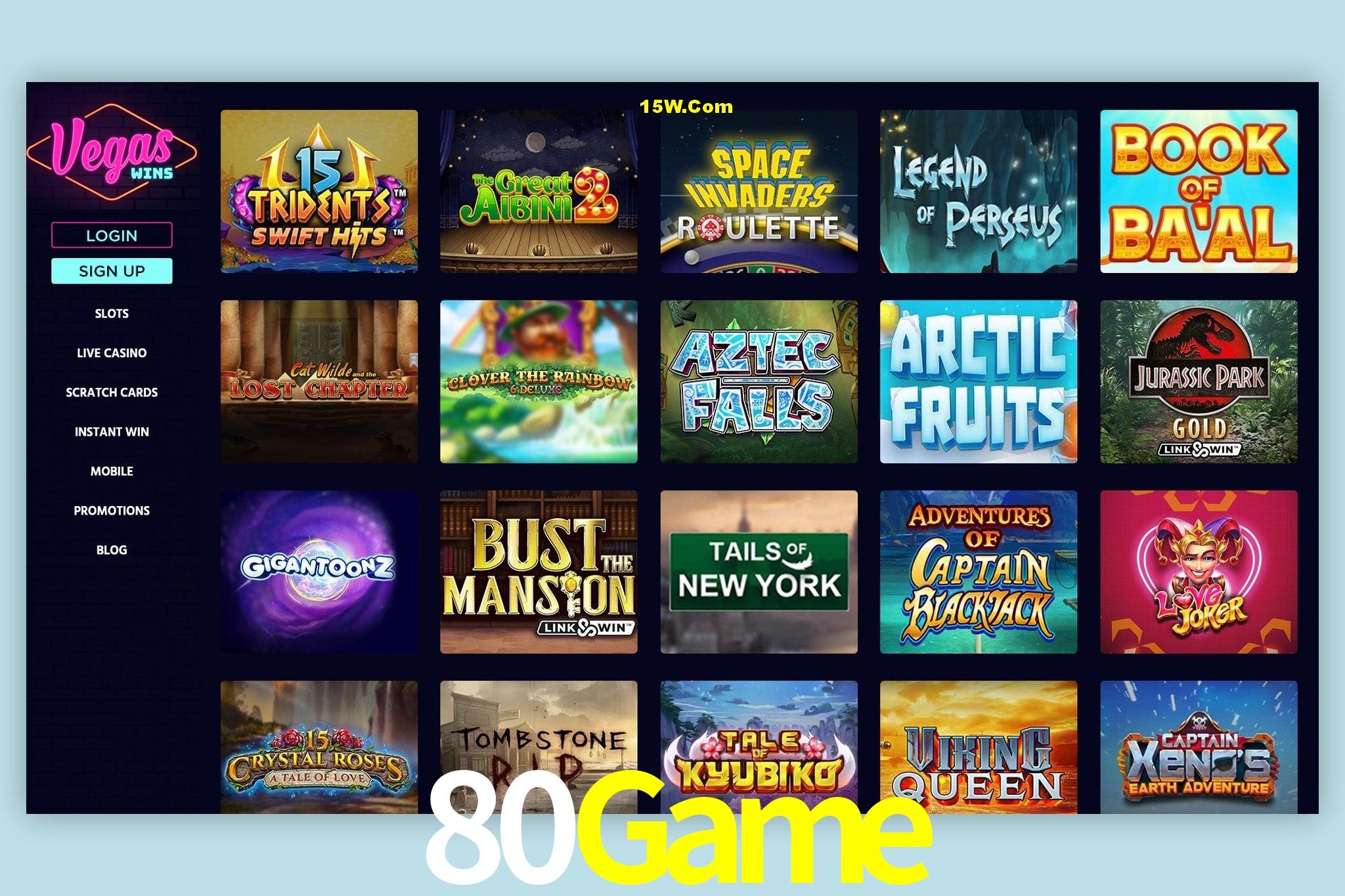 Game Providers 80Game