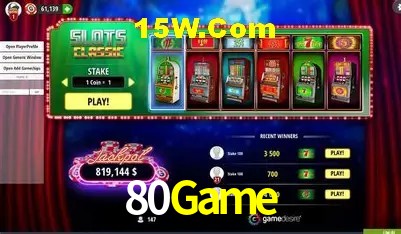Game Providers 80Game